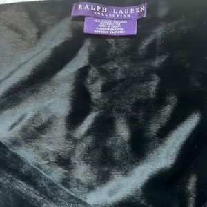 Ralph Lauren Purple Label Velvet scarf